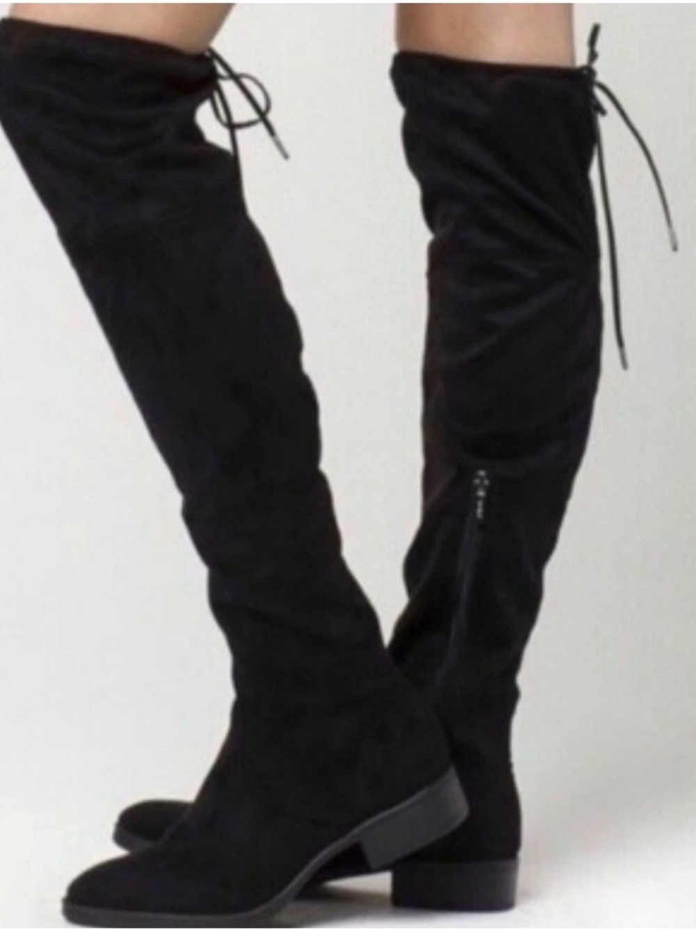 BRAND NEW Circus by Sam Edelman Peyton Boots Sz 7M  Over-The-Knee Faux Suede